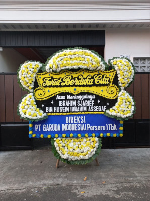 Papan Bunga Duka di Kalipuro