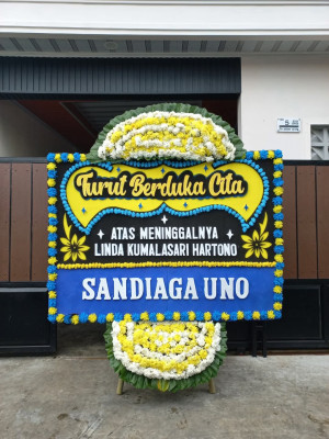 Papan Bunga Duka di Kalipuro
