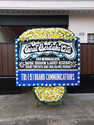 Papan Bunga Duka di Kalipuro